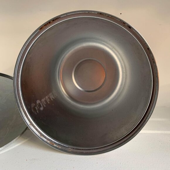 Vintage Everedy Chrome Coffee Canister With Lid - Picture 10 of 10